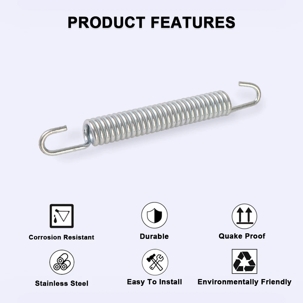 Motorcycle Kickstand Spring Accessories For BMW R1200GS R1250GS ADV S1000RR F750GS F800 G650GS Stainless Steel Foot Stand Spring