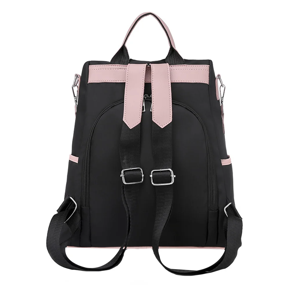 

Anti-Theft Oxford Travel Backpack for Women Large Capacity Waterproof Casual Daypack with Multiple Zipper Compartments Suitable