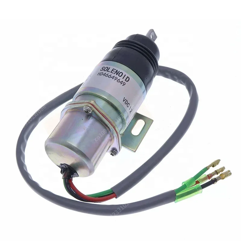 In stock In Stock 12V Engine Stop Solenoid 716/30153 for JCB Crawler Excavator 8052 8060