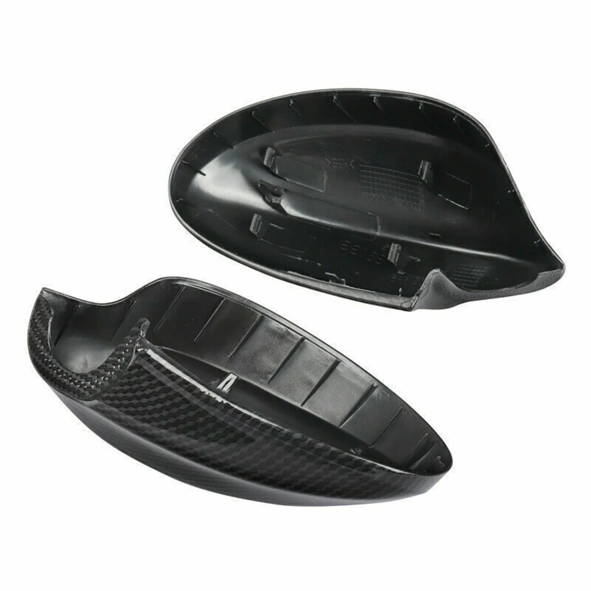 1 Pair Side Door Rearview Mirror Cover for BMW 3 Series E90 318I 05-07 Reversing Mirror Housing 51167135097