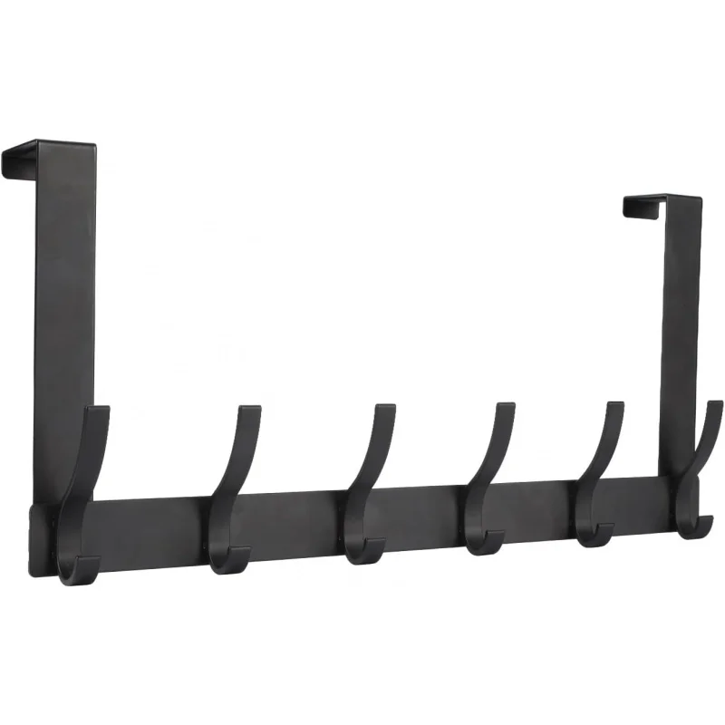 

Door Hanger Hooks Hanging, Over The Doors Towel Racks for Bathroom with 12 Hook, Coat Rack Dorm Es