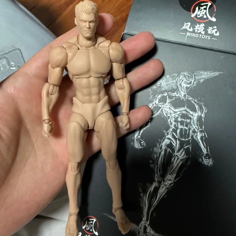 

In Stock Wind Model Play 1/12 Super Mobile Male Nude White Skin Yellow Skin Mobile Doll
