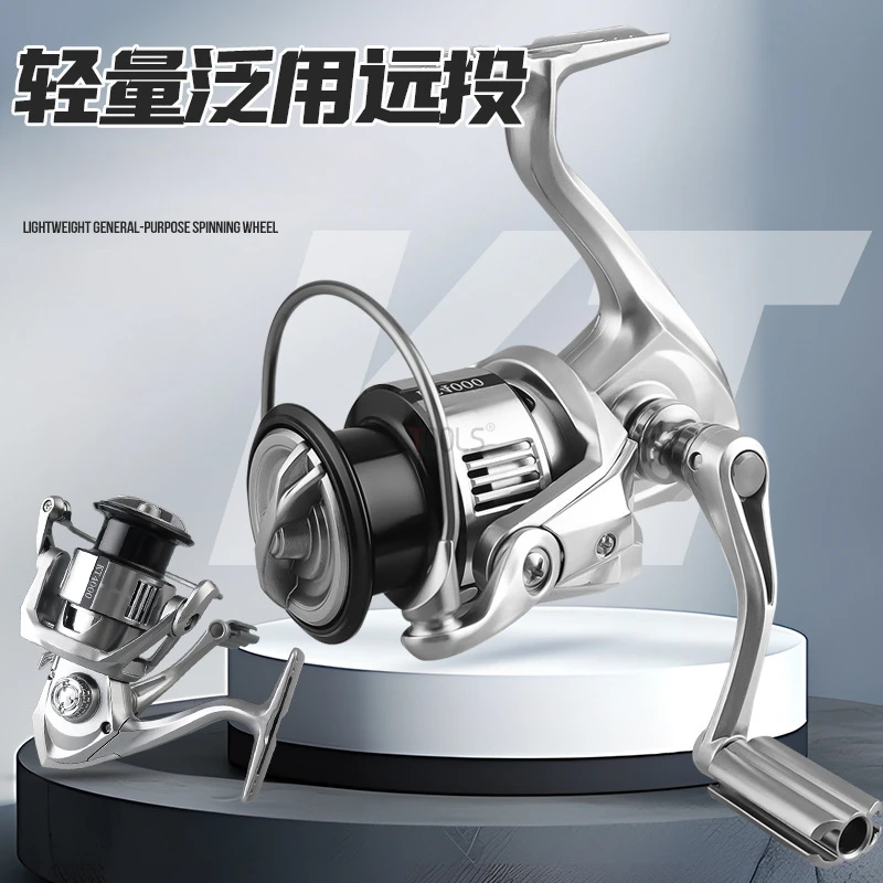 Imagem -05 - Metal Spinning Fishing Reel 5kg Max Drag Mais Rolamentos de Esferas Alumínio Spool Saltwater Pesca Qualquer Peixe Espécies Pesca Linha