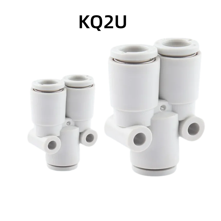 

Tee connector PU Quick insert KQ2U/KQ2D reducer against air nozzle connector