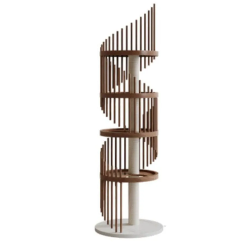 Luxury Multi-Level Cat Condo Cat Tree Scratching Tower House With Sisal Climbing Posts For Multiple Cats Christmas Gifts