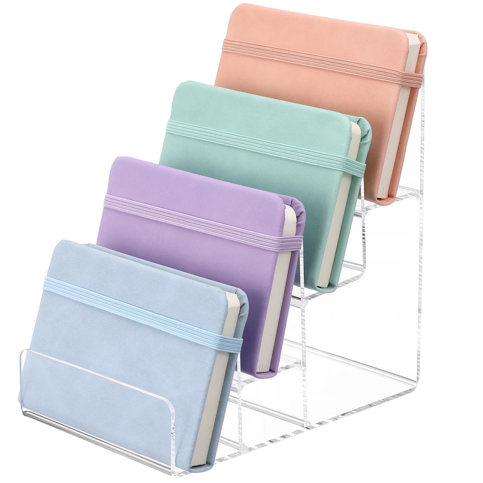 

1Pcs Clear Acrylic Multi-Layer Storage Rack Wallet Display Stand Jewelry Glasses Shelf Organizer Desktop Display Use