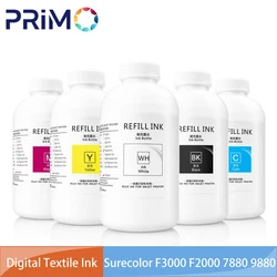 1000ml Textile Garment DTG Ink for Epson F2000 F2100 7880 9880 DX5 DX6 DX7 TX800 1390 L800 L805 L1800 R1900 R3000 9600 4800