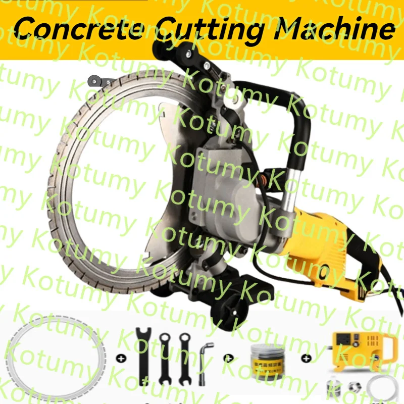 

Multifunctional Stone Electric Tools AC8300-8600 High Frequency Ring Saw High-Power Concrete Wall Cutting Machine