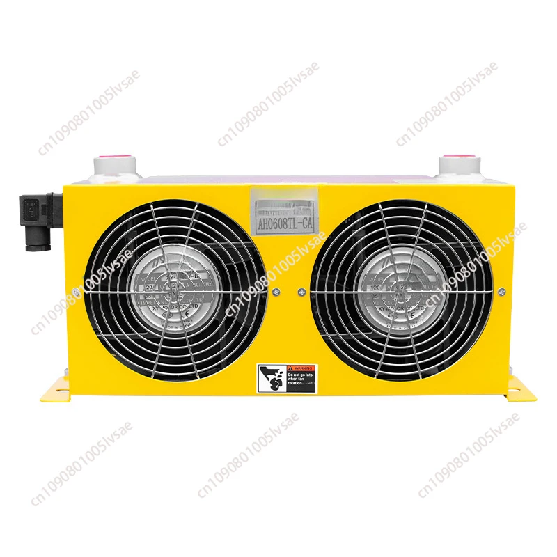 AH0608TL Hydraulic Air Cooler Oil RadiatorSeries Plate-Fin Hydraulic Aluminum Oil Coolers