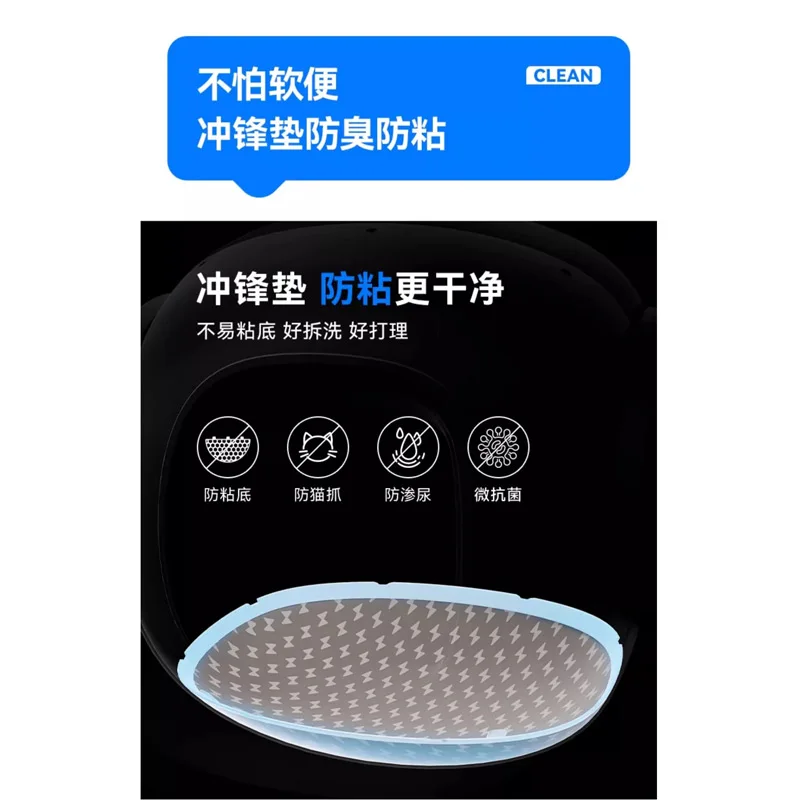 CATLINK Smart Cat Litter Box Accessories for Small White Automatic Cat Toilet, Replaceable, Easy To Clean, and Not Easy To Stick