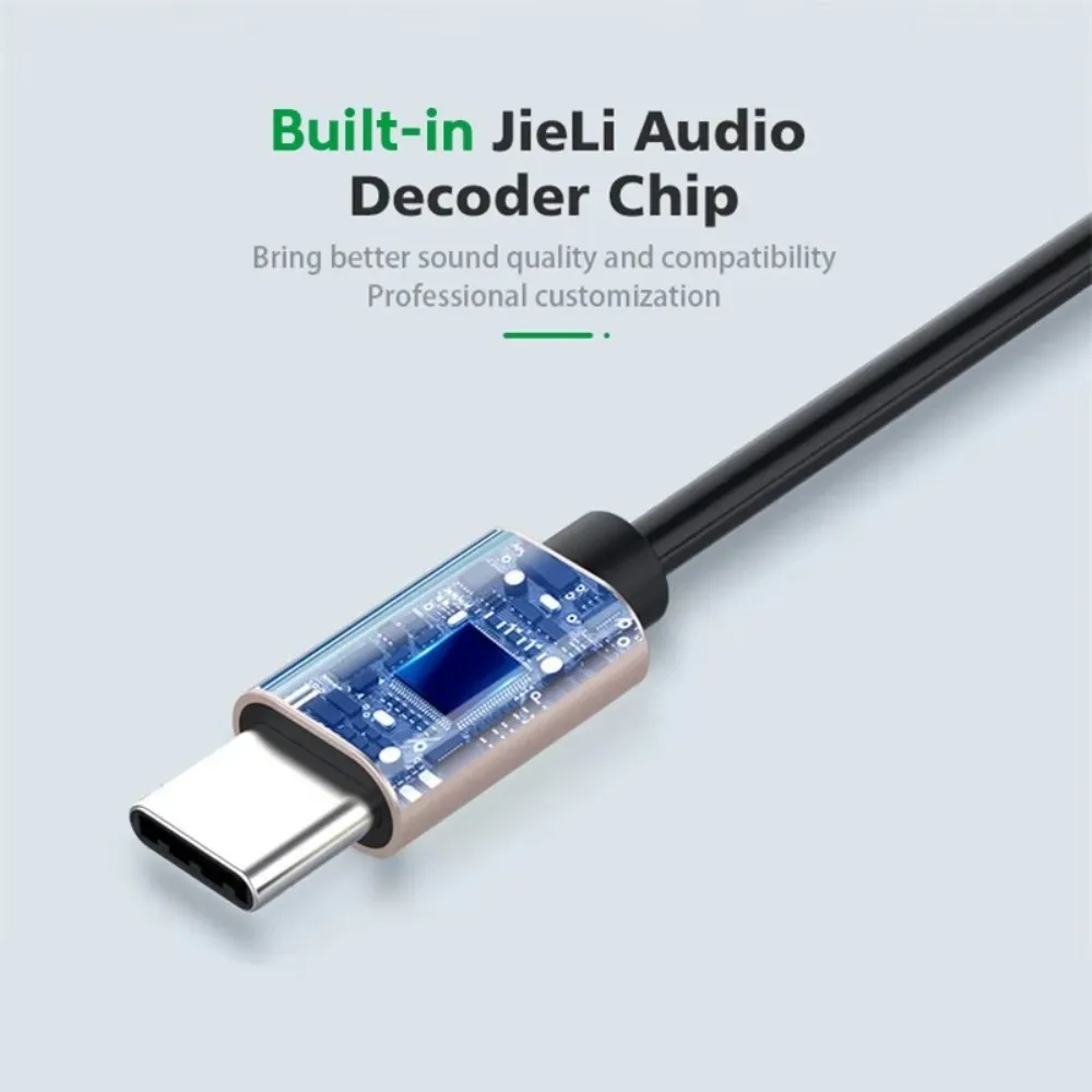 Black Aux Cable 3.5MM To 3.5MM Spring Retractable Jack Speaker Wire Line Connector Type C Audio Wire Cord for Mobile Phone