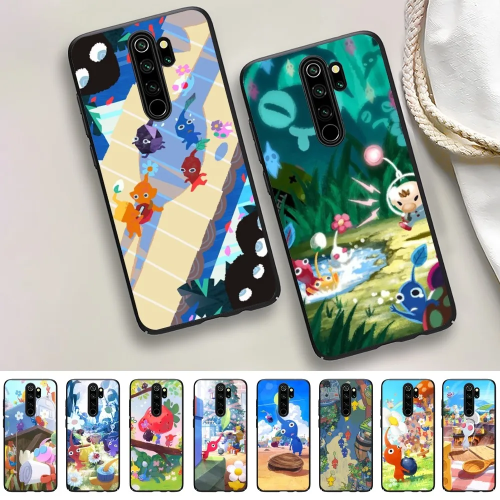 Classic Animation PIKMIN Phone Case For Redmi 5 6 7 8 9 10 Plus Pro 6 7 8 9 A GO K20 K30 K40 Pro Plus F3 Fundas