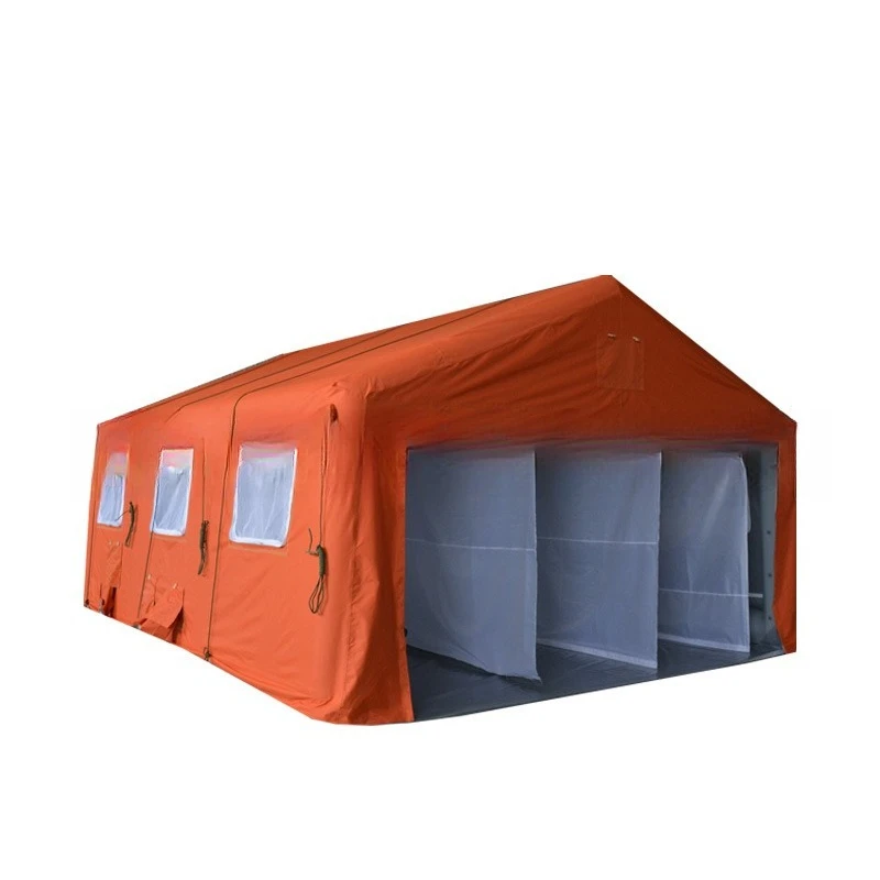High pressure inflatable scrubbing tent thickened tent construction temporary mobile tent inflatable
