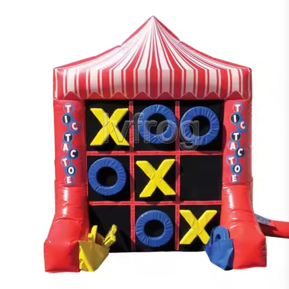 

Надувная игра на пальцах тика и четыре точки связи, карнавальная игра, надувная карнавальная игра Xo tic-tac-toe
