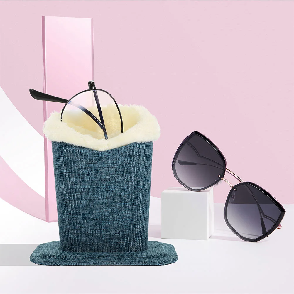 

2pcs Eyeglasses Holder Reusable Glasses Stand Sunglasses Base Desktop Storage Anti-Scratch Decorative For Home Office Bedroom