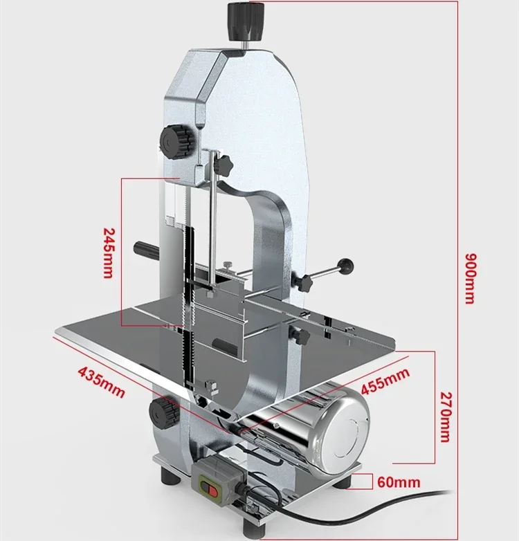 Sierra para carniceria pabrik gergaji tulang pisau tukang daging gergaji tulang dan mesin gergaji tulang cortadora de hueso