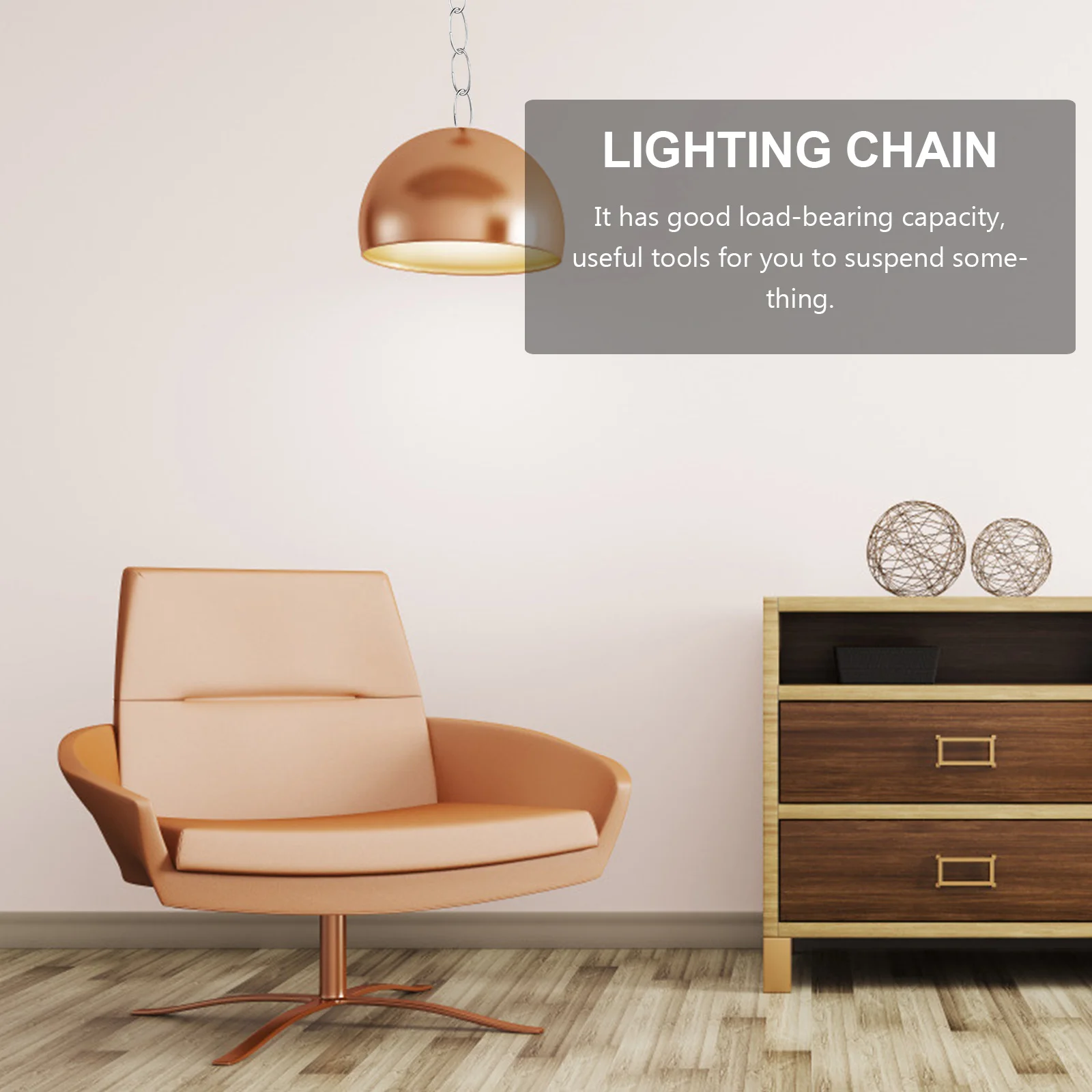 

1pcs Chain Chandelier Connector Hanging Lamp Chain For Ceiling Lighting Accessory Decor Hardware Chains