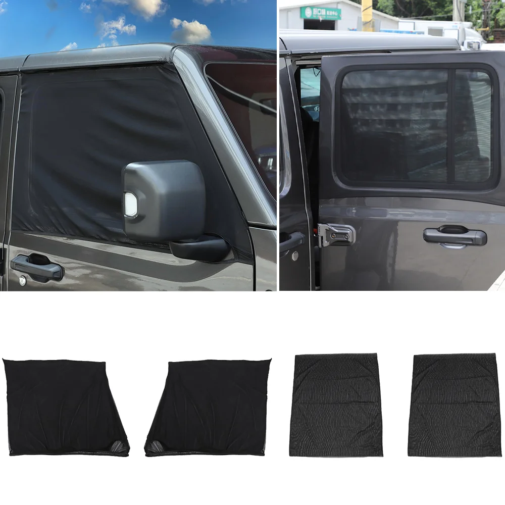 4PCS Car Sunshade C…