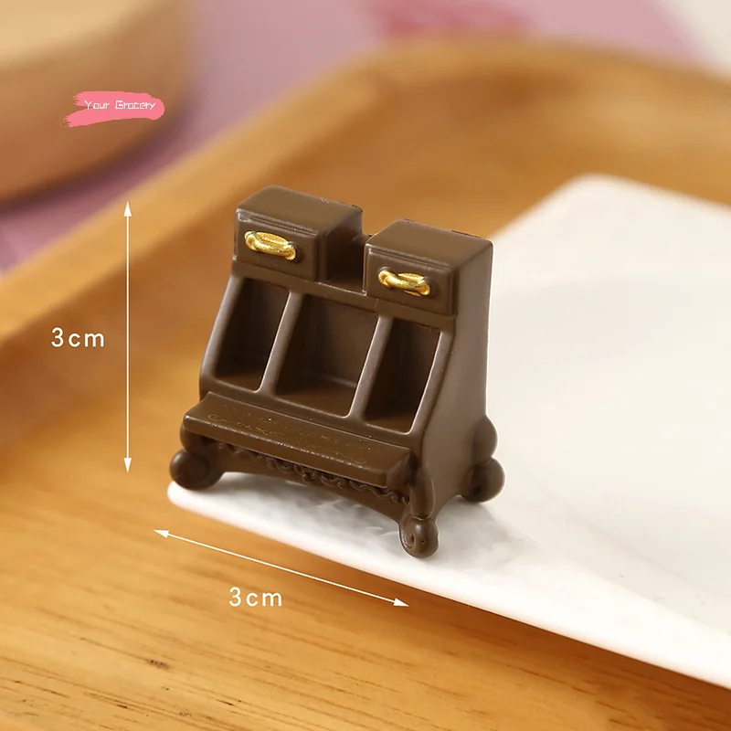 ชุดเฟอร์นิเจอร์ห้องนั่งเล่นขนาดจิ๋ว 1/12 สำหรับบ้านตุ๊กตา ของตกแต่งจำลองสำหรับเล่นบทบาทสมมติในบ้านตุ๊กตา