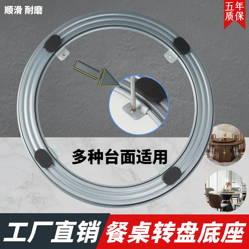 Rotating Dining Table Swivel Red Wood Marble Round