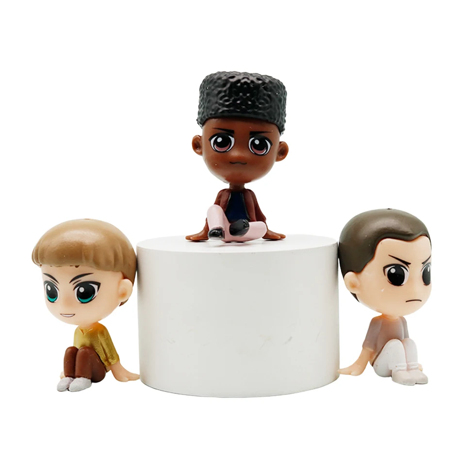 أنيمي الغرباء التلفزيون الشكل جين آيفز/ويل بايرز/مايك ويلر عمل الشكل ستيف ألعاب شخصيات الحركة دمى الفينيل للتجميع