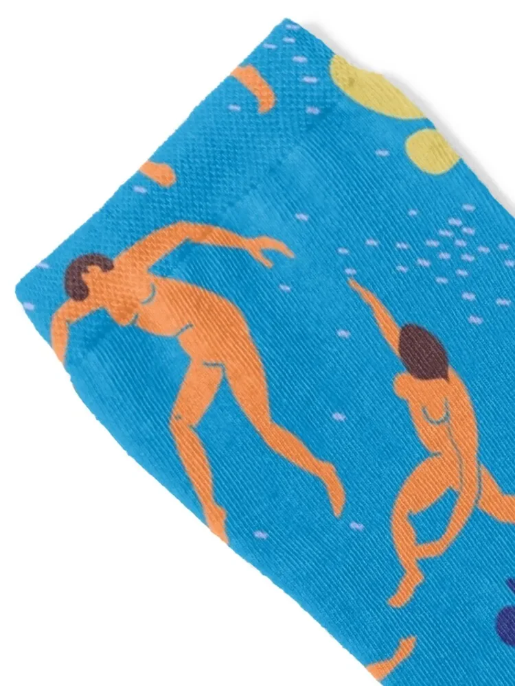 ماتيس - جوارب الراقصات الرياضية جوارب شتوية زهرية للنساء والرجال #2