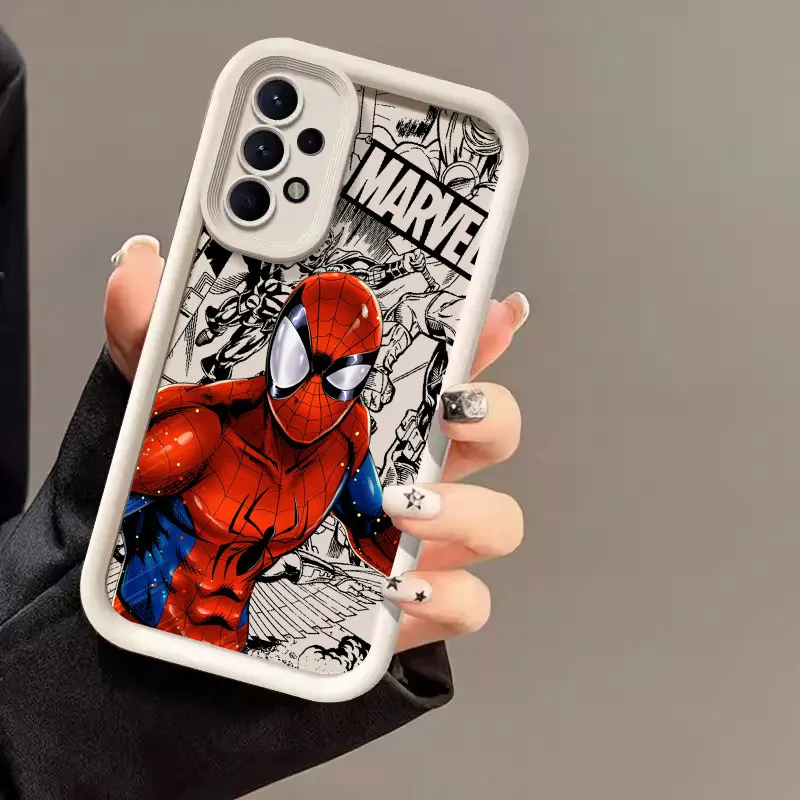 Marvel Superhero Spider Man Case For Samsung Galaxy A57 A56 5G A37 A36 A17 A07 A26 A16 A06 A55 A52 A14 A73 A34 Protective Cover view 5