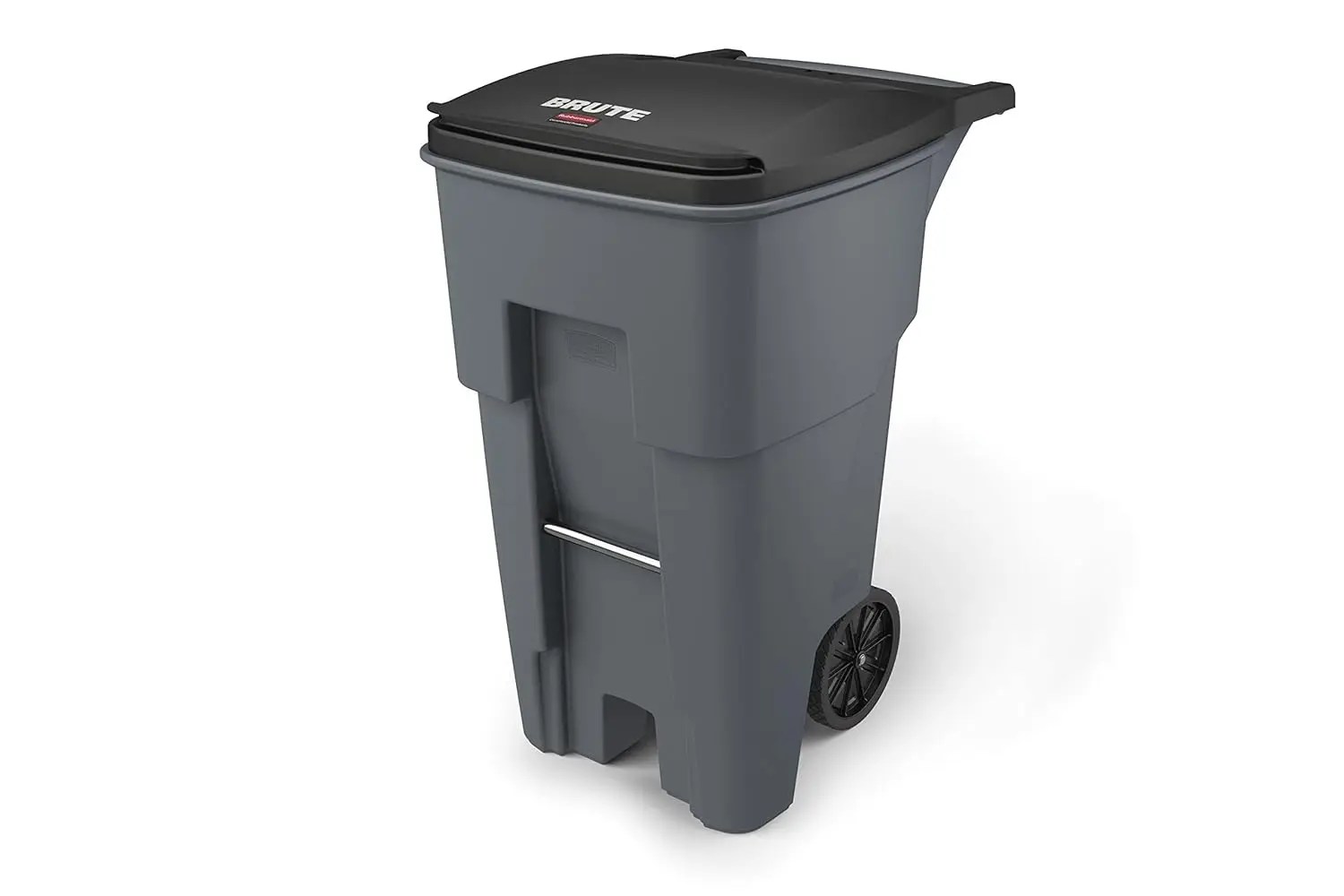 

65 Gallon Heavy-Duty Rollout Trash Can with Wheels for Commercial and Home Use