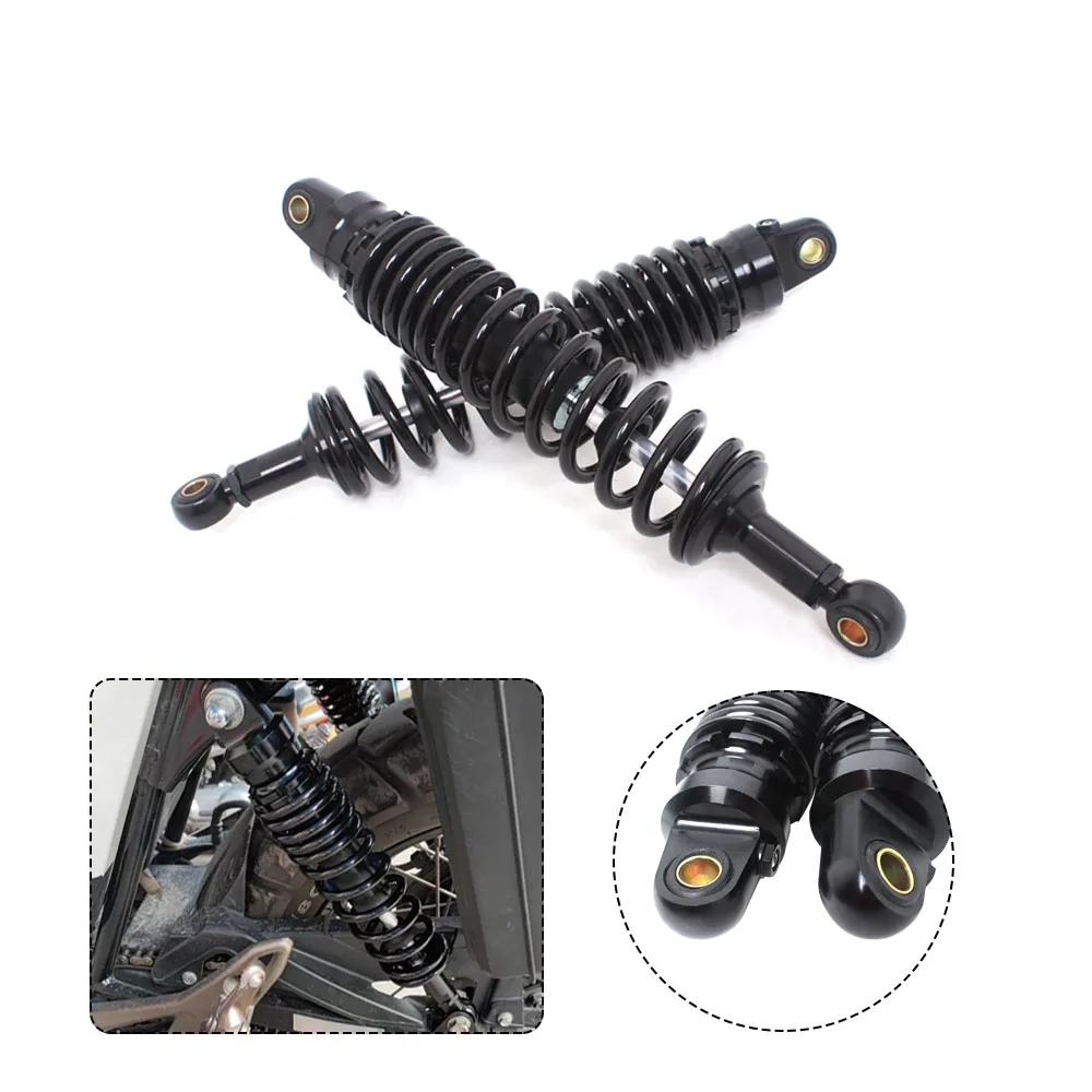 

360mm 400mm Motorcycle Shock Absorber Suspension Protection Rear Shocker Absorbers For Honda Yamaha Kawasaki Suzuki ATV New