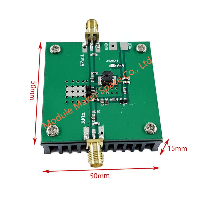Moduł wzmacniacza mocy RF 433 MHz 5 W (380–450 MHz) – wejście 0,1 W do wyjścia 5 W przy 7,2 V, do radia UHF, pilota, IoT — zdjęcie produktu 5