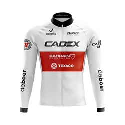 Pro Team CADEX Cycling Jerseys Men's Winter Thermal Fleece TRIMTEX Sports Cycl Clothing Outdoor Road Bike Apparel