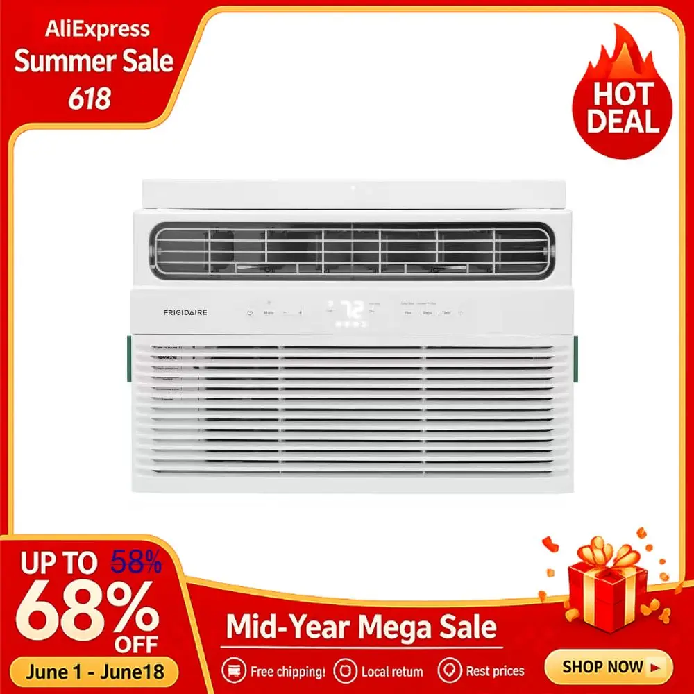 

FHWC064TE1 Window Air Conditioner, 6000 BTU, Custom