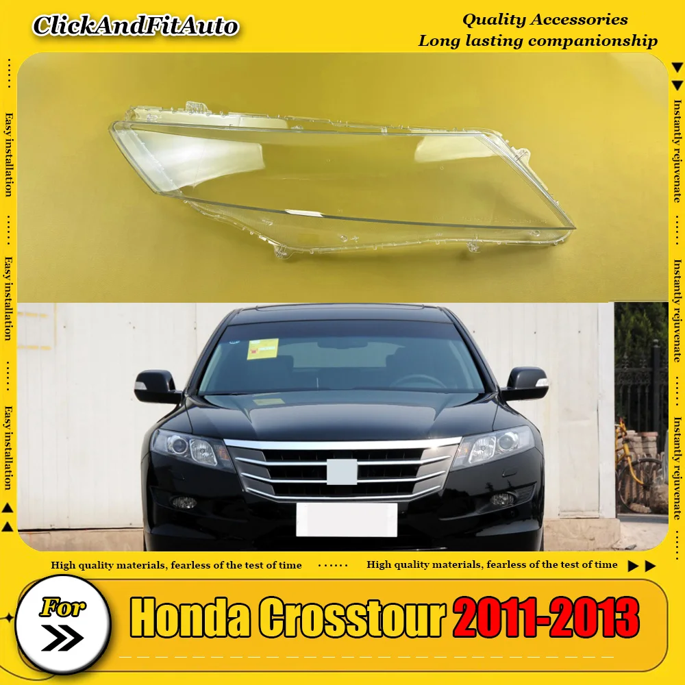 

Front Headlamp Cover Lamp Headlight Shell Lens Plexiglass Replace Original Lampshade For Honda Crosstour 2011-2013