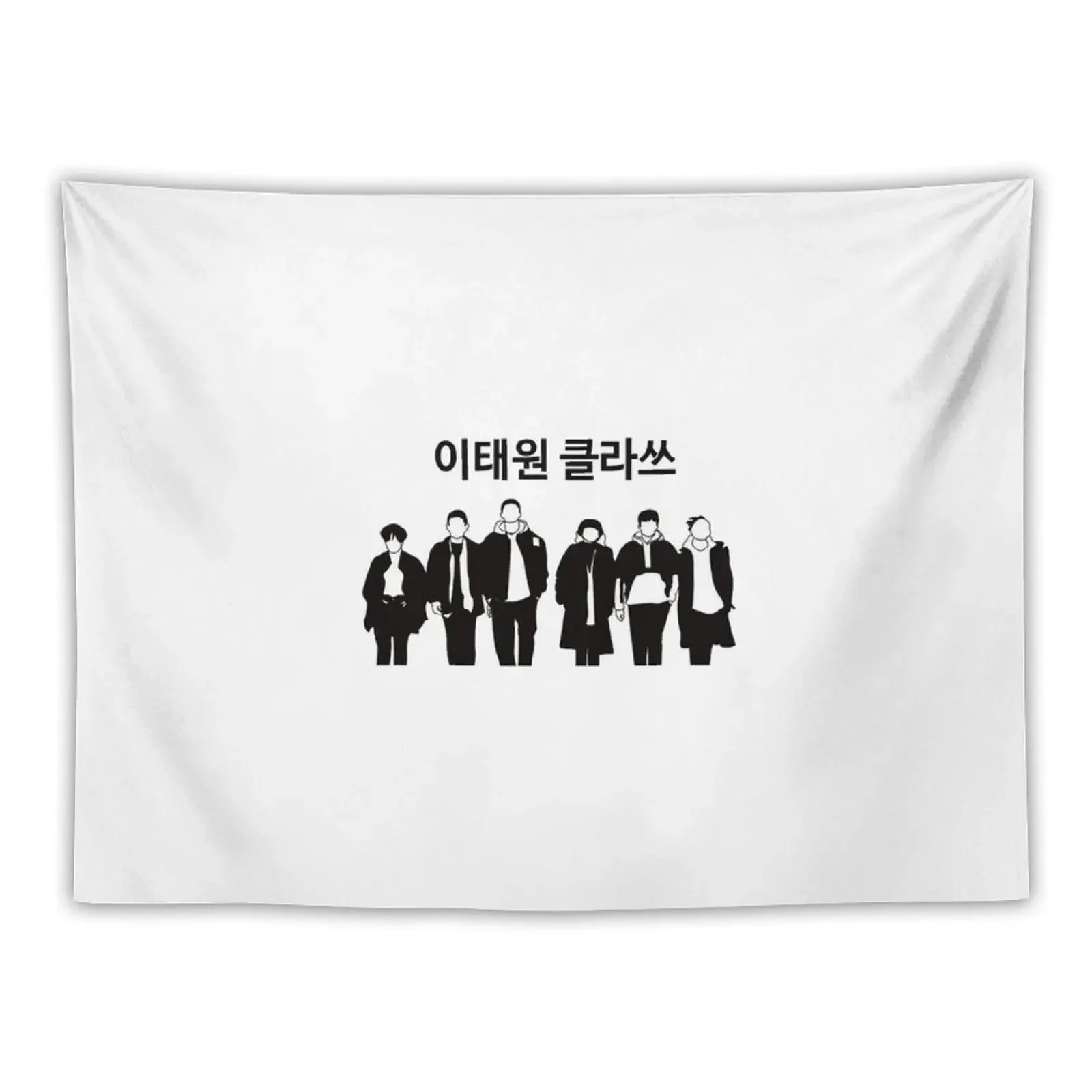 

Itaewon Class Team Tapestry Aesthetic Room Decors Wall Deco Tapestry