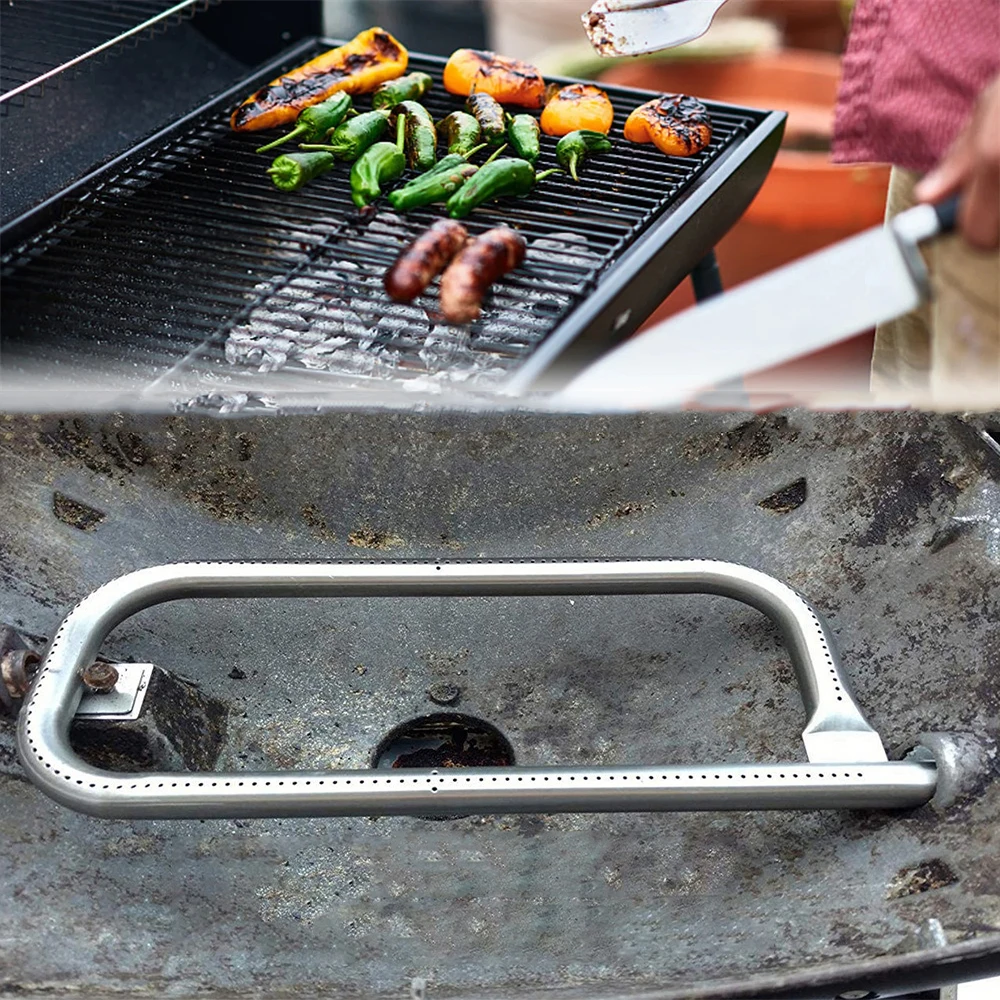 304 Roestvrijstalen Grill Brander Buis Vervanging Voor Weber Q100 Q120 Q1000 Q1200 Keuken Bakgrill Verwarmingselement Pijp