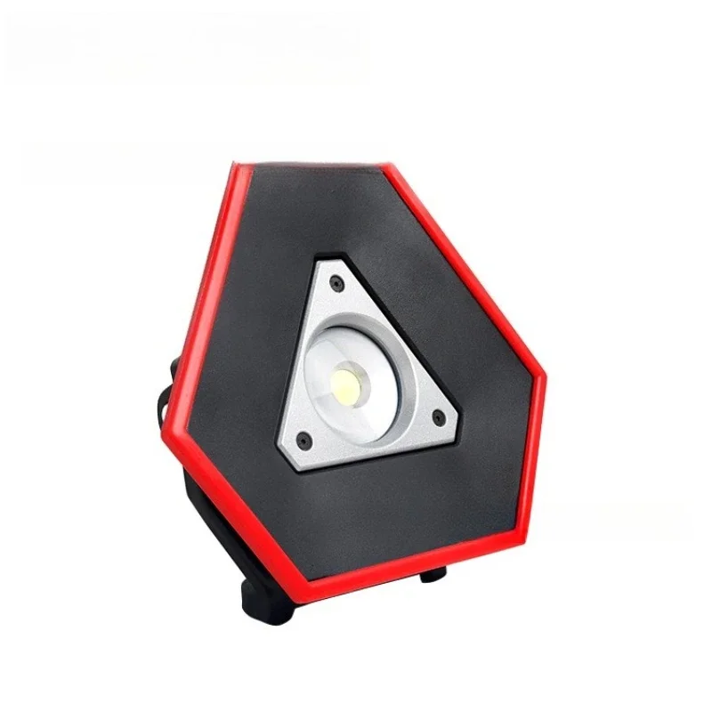 Lampada da lavoro esagonale ricaricabile con staffa multifunzionale