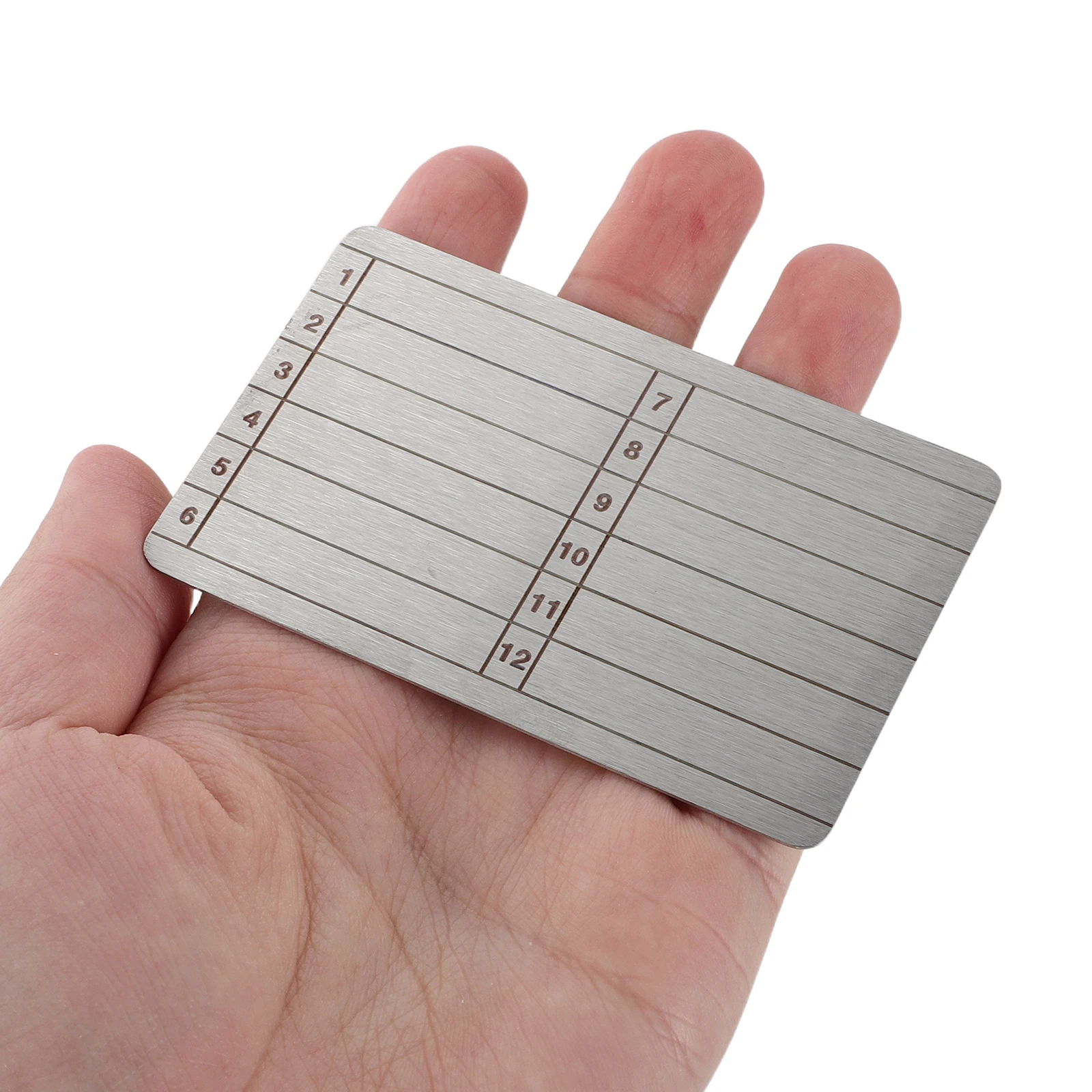 Seed Phrase Backup Plate 24-Word Steel Wallet Fireproof Waterproof Stainless Steel Storage Cold Cryptography Backup Recovery