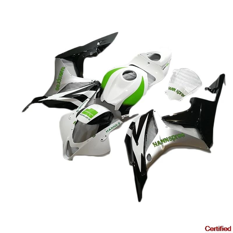 

Комплект обтекателей для мотоцикла, подходит для Honda CBR600RR 2007 2008 CBR 600rr 07 08, черный, белый цвет, обтекатель NS37