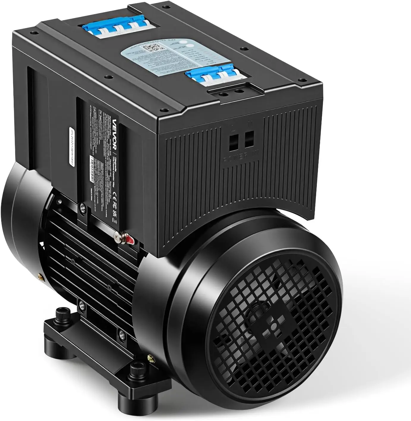 

Single Phase to 3-Phase Rotary Converter, 5HP 14A 208-240V Input/Output Rotary Phase Converter - Expandable to Higher Horsepower