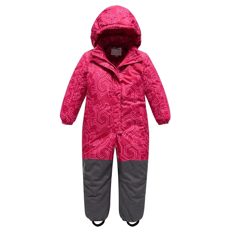 

Children's Ski Suit Windproo f Waterproof Thic kened And Warm Outdoor Single And Double Board Ski Suit Cotton Coat OT4 2025