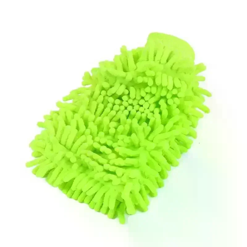 Coral Fleece Cleaning Gloves Super Soft Absorbent Perfect For Car Washing Home Kitchen Daily Cleaning