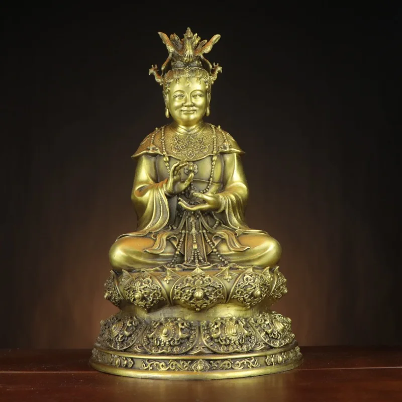 Brass statue of Old Mother Goddess, Wu Sheng , Lishan Laomu – wholesale from the manufacturer for home worship
