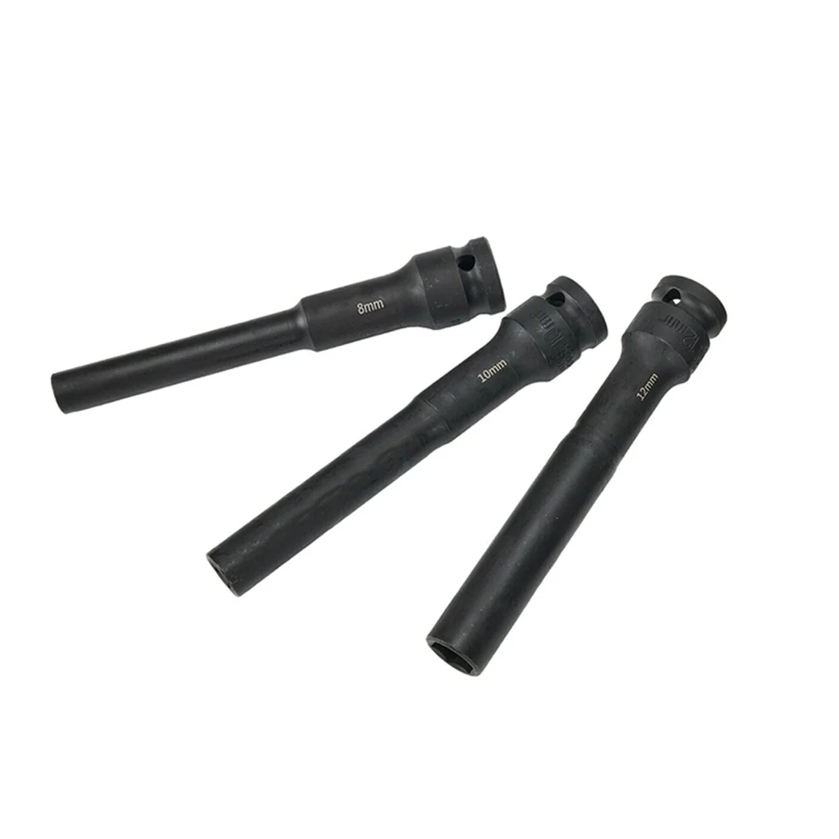 A002 3PCS 1/2 드라이브 육각 소켓 헤드 임팩트 렌치 8/10/12mm 어댑터 스패너 변환기 공압 공기 도구 용 사각형 구멍