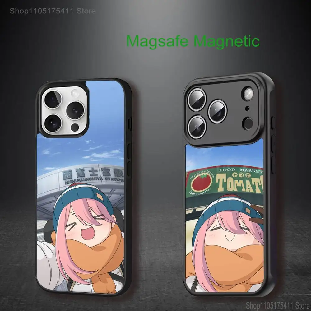 

Cute S-Suzume-S Cat Phone Case For iPhone 17,16,15,14,13,12,11,Pro,Max,Plus,Mini,SE4,E Magnetic Magsafe Wireless Charging