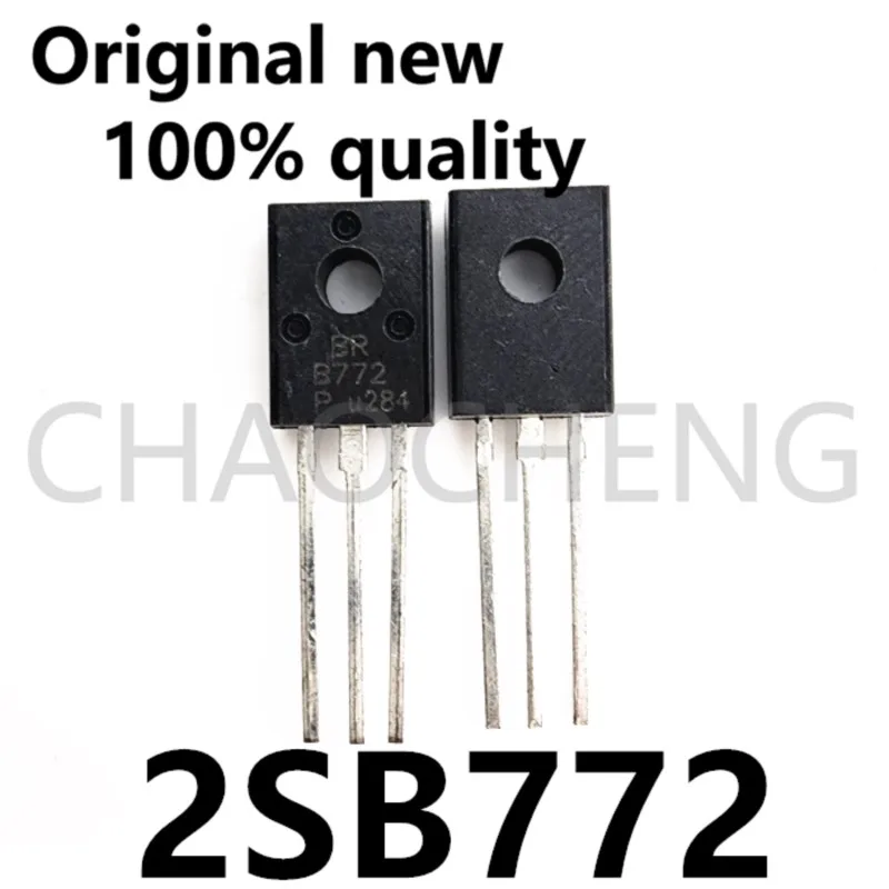 (10-20 قطعة) 100% جديد وأصلي B772 2SB772 3A/40V PNP TO-126 شرائح