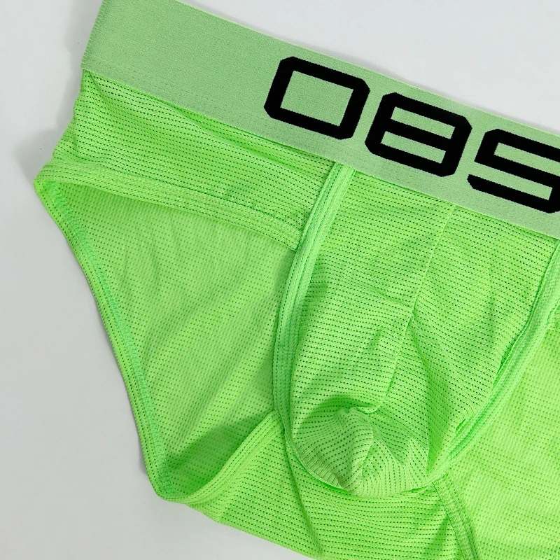 سراويل داخلية مثيرة للرجال بحزام رياضي قابلة للتنفس، سراويل رفيعة للغاية، ملابس داخلية منتفخة على شكل حرف U، حقيبة أنيقة منتفخة على شكل فيل للرجال