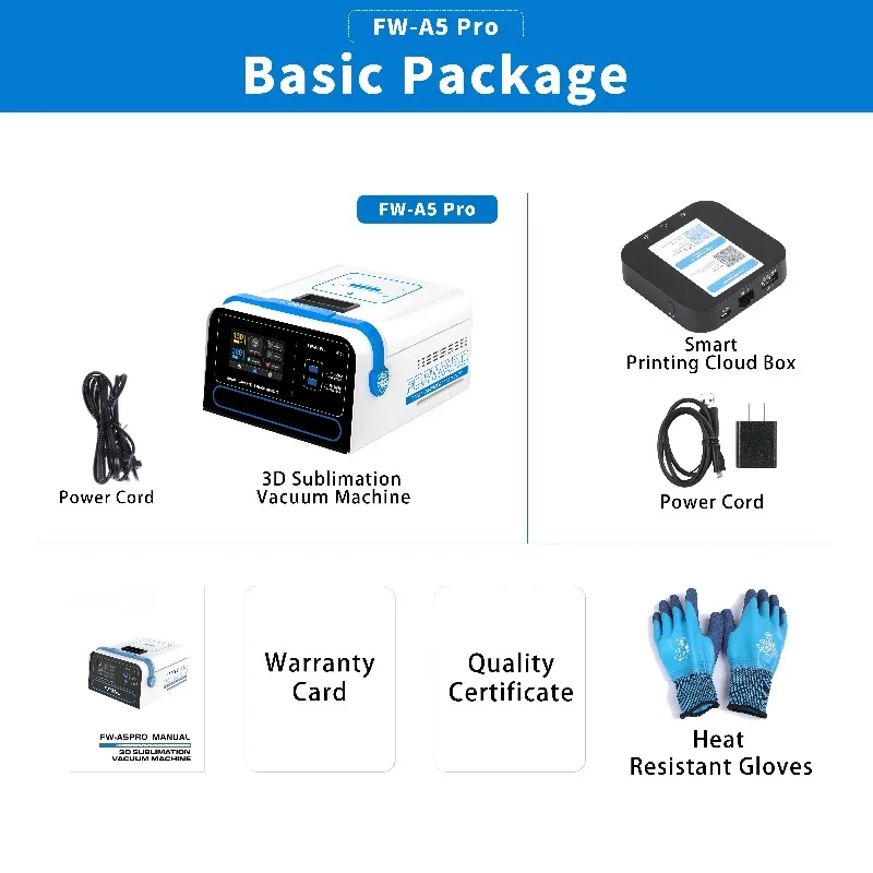 FW-A5 Pro جديد ثلاثية الأبعاد التسامي جراب هاتف آلة الهاتف المحمول آلة طباعة الغطاء المدمج في صندوق تجفيف DIY بها بنفسك جراب هاتف