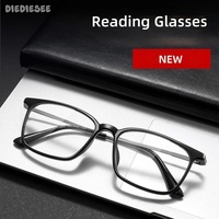 DIEDIESEE New Anti Blue Light Reading Glasses For Men High-definition Reading Glasses Ultra Light And Youthful TR90 Frame 101