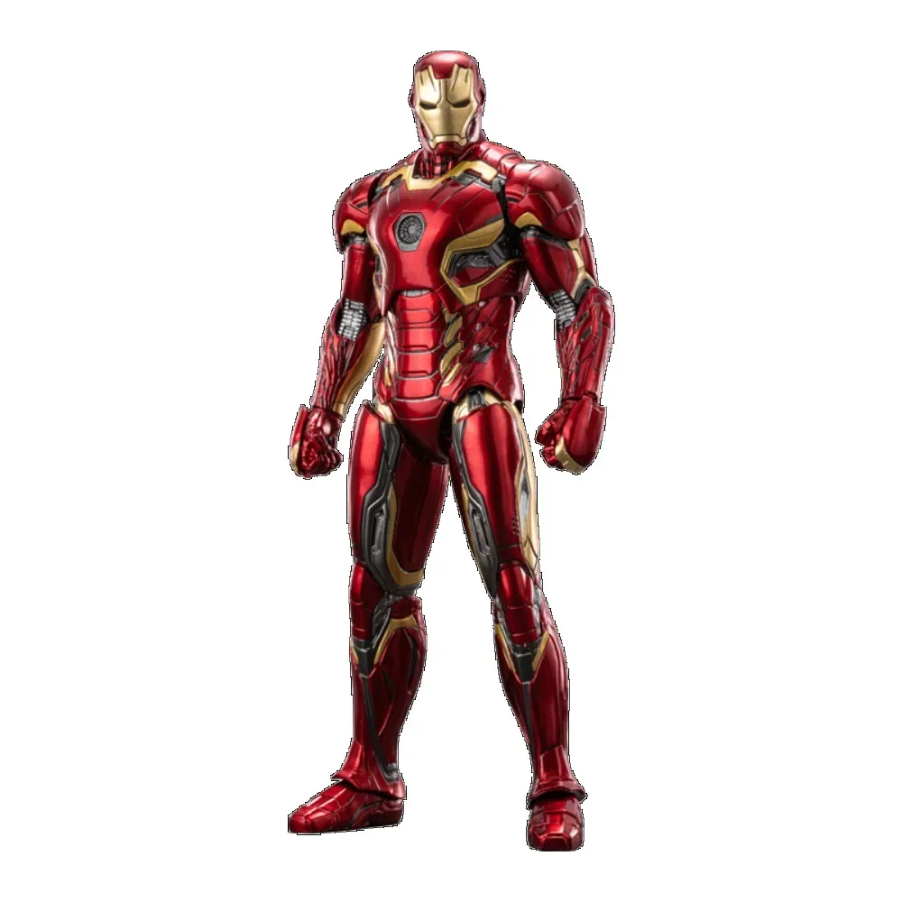 ZD Toys Original Iron Man MK45 Actionfigur Tony Stark Mecha Modell Bewegliche Anime Avengers Sammlung Spielzeug Junge Geburtstagsgeschenke