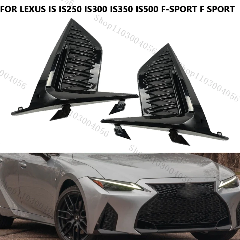 

Car Fog Light Cover For Lexus IS IS250 IS300 IS350 IS500 F-SPORT F SPORT 2021 2022 2023 2024 Front Fog Lamp Frame Grille